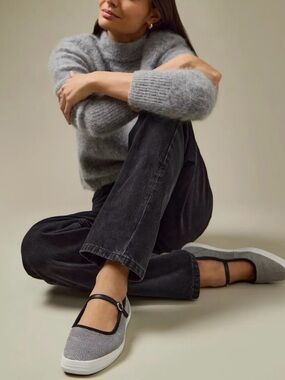 Keds Square Toe Mary Jane Dalmata Leather